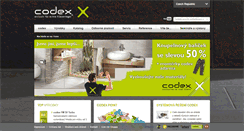 Desktop Screenshot of codex-x.cz