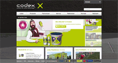 Desktop Screenshot of codex-x.ch